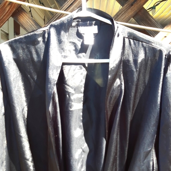 La SENZA Intimates & Sleepwear New Add La Senza Midi Black Robe